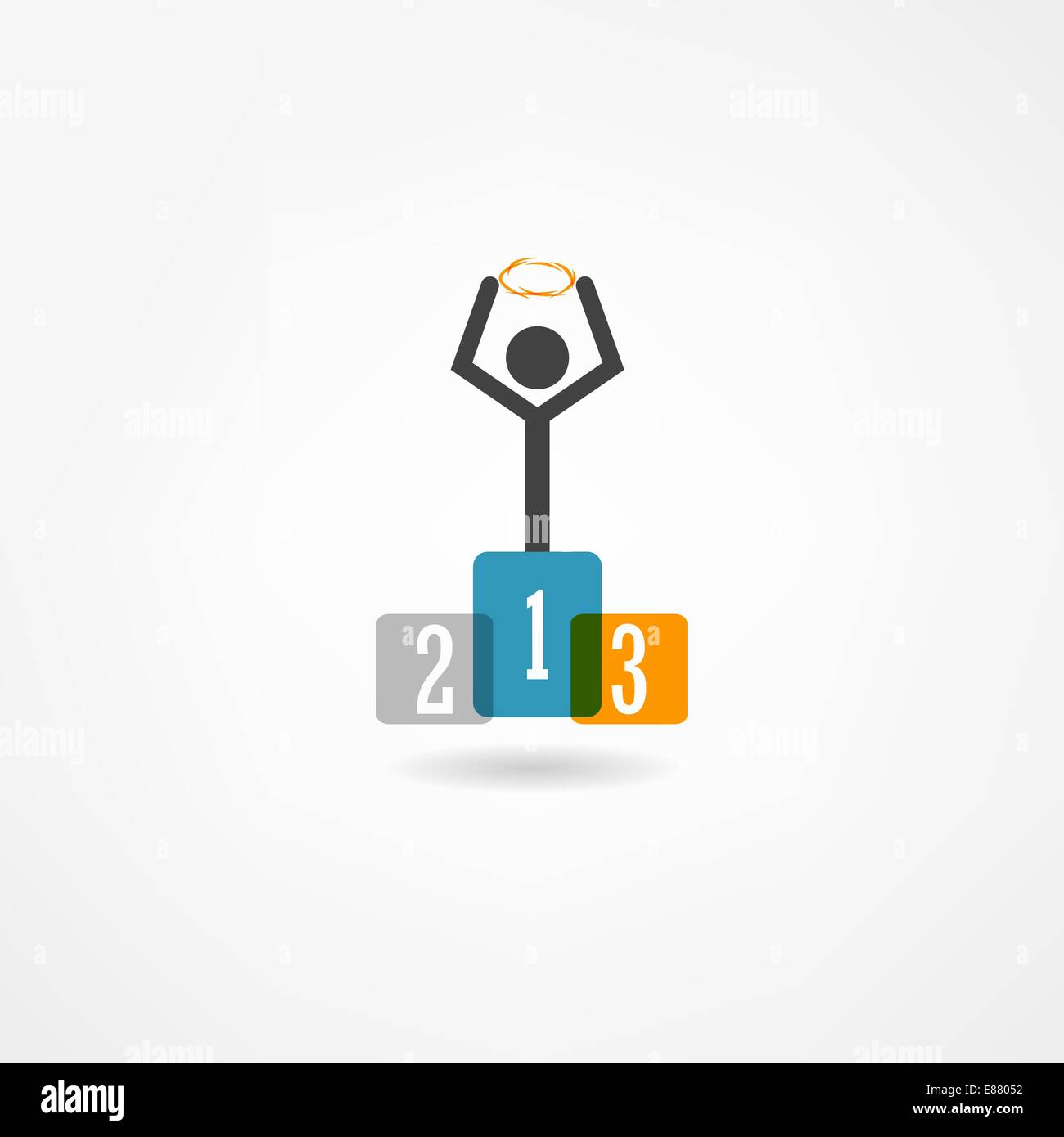 champion icon Stock Vector