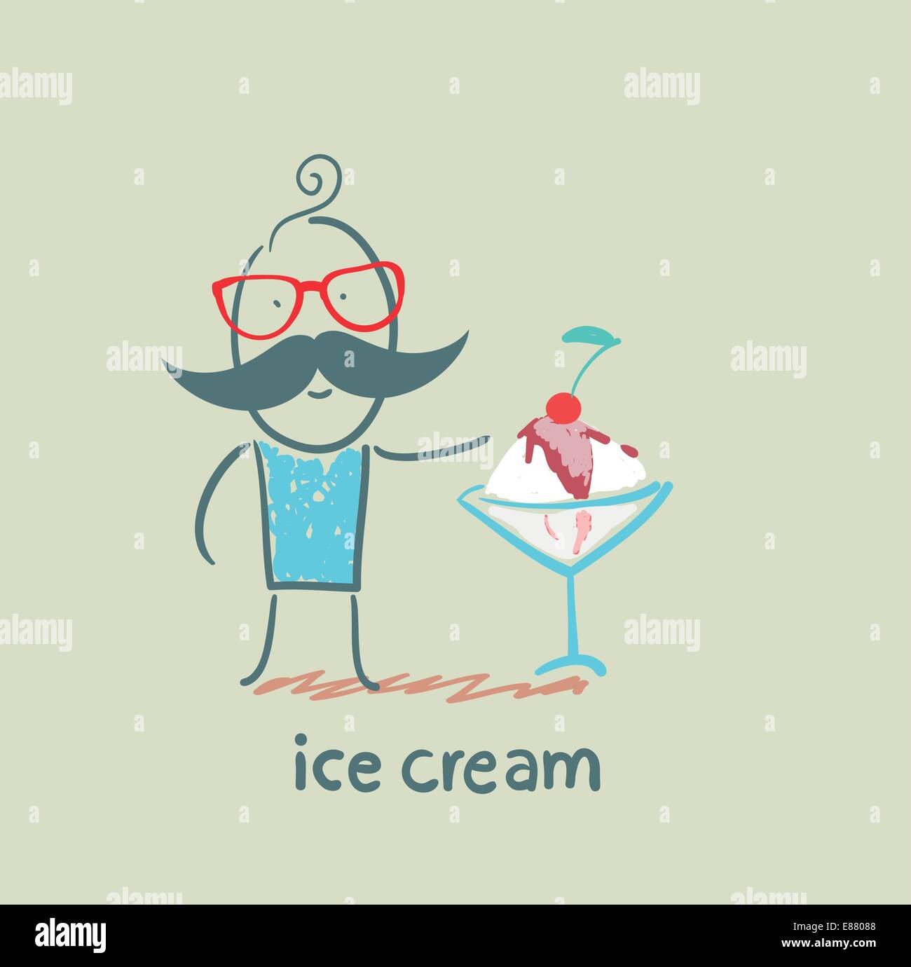 Ice products Stock Vector Images - Alamy