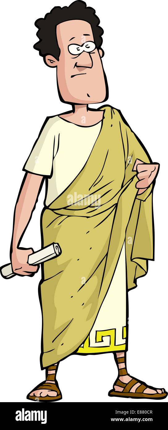 Roman senator toga hi-res stock photography and images - Alamy