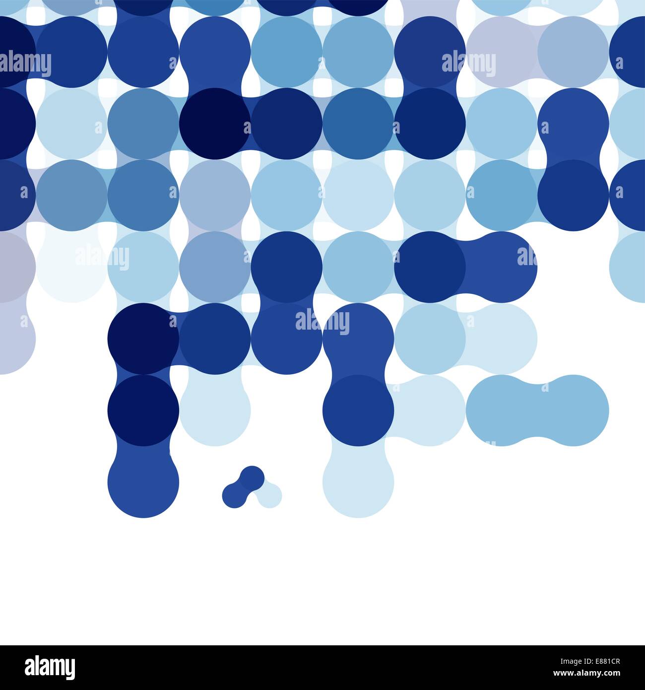 Blue modern geometric abstract background Stock Vector Image & Art - Alamy