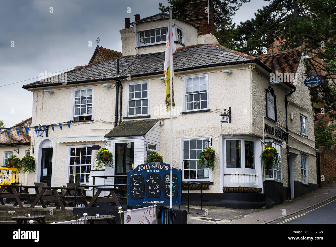 The Jolly Sailor public house in Maldon in Essex Stock Photo Alamy