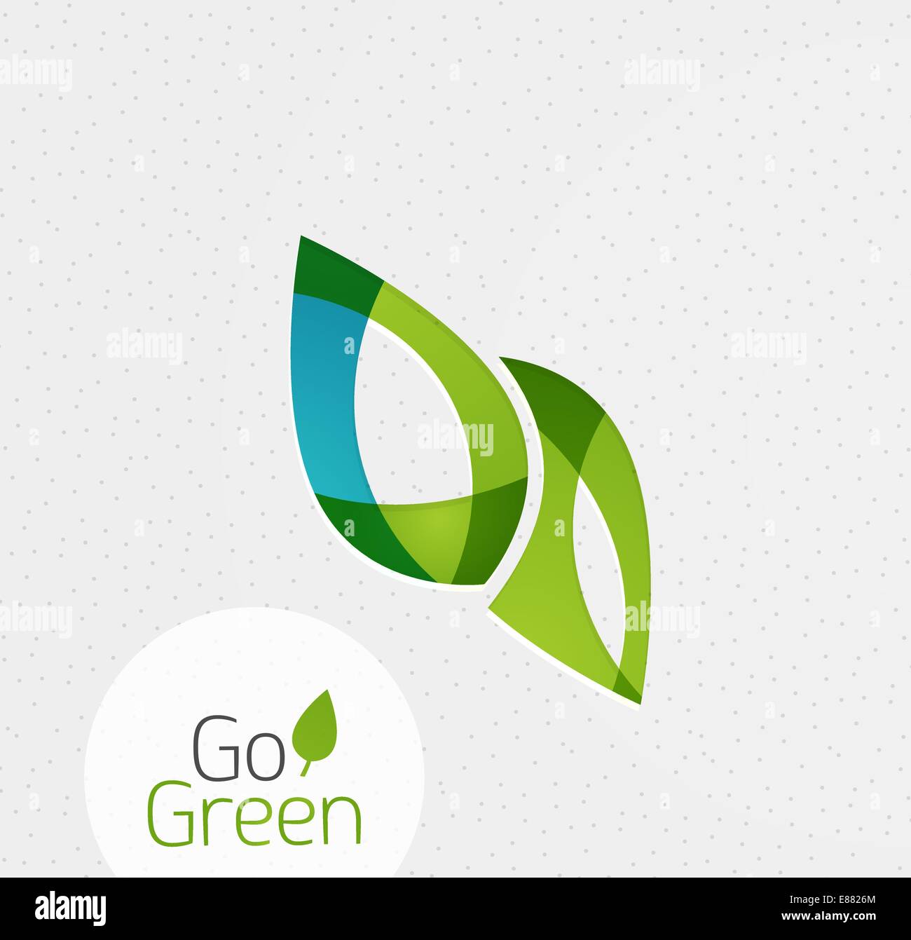 Green leaf icon concept. Vector illustration Stock Vector Image & Art ...