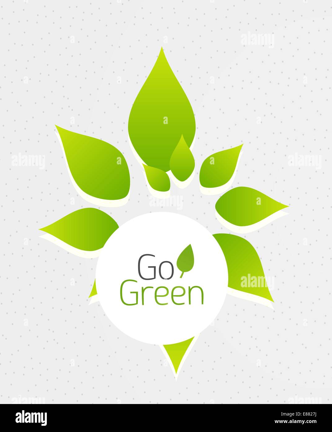 Green leaf icon concept. Vector illustration Stock Vector Image & Art ...