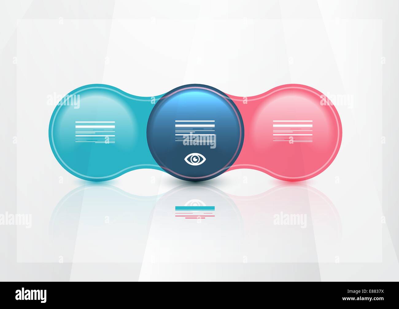 Modern progress infographics banners. Vector EPS10 Stock Vector Image ...