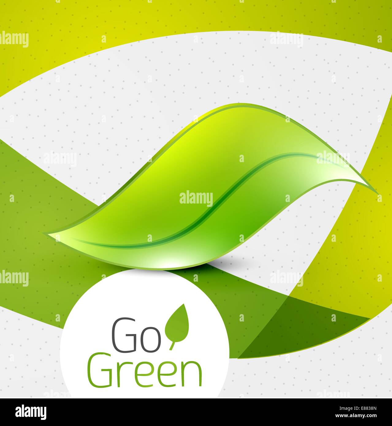 Green leaf icon concept. Vector illustration Stock Vector Image & Art ...