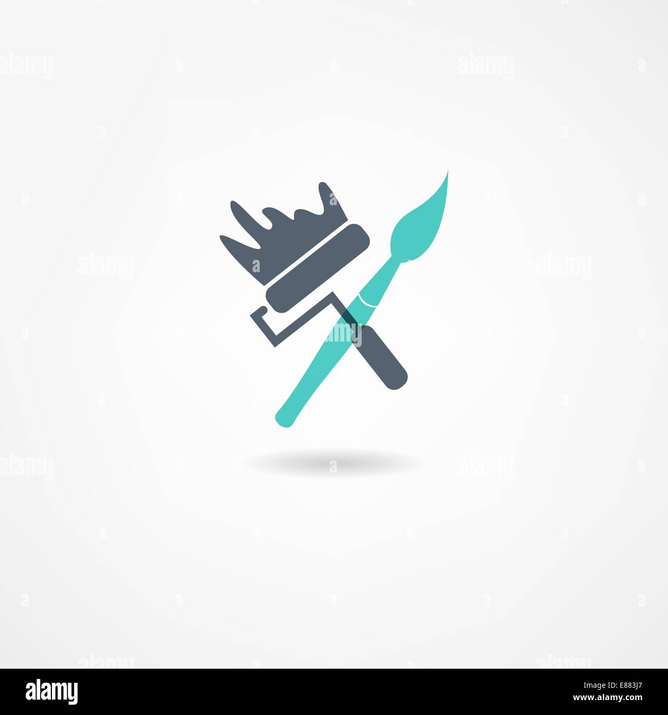 painter icon Stock Vector Image & Art - Alamy