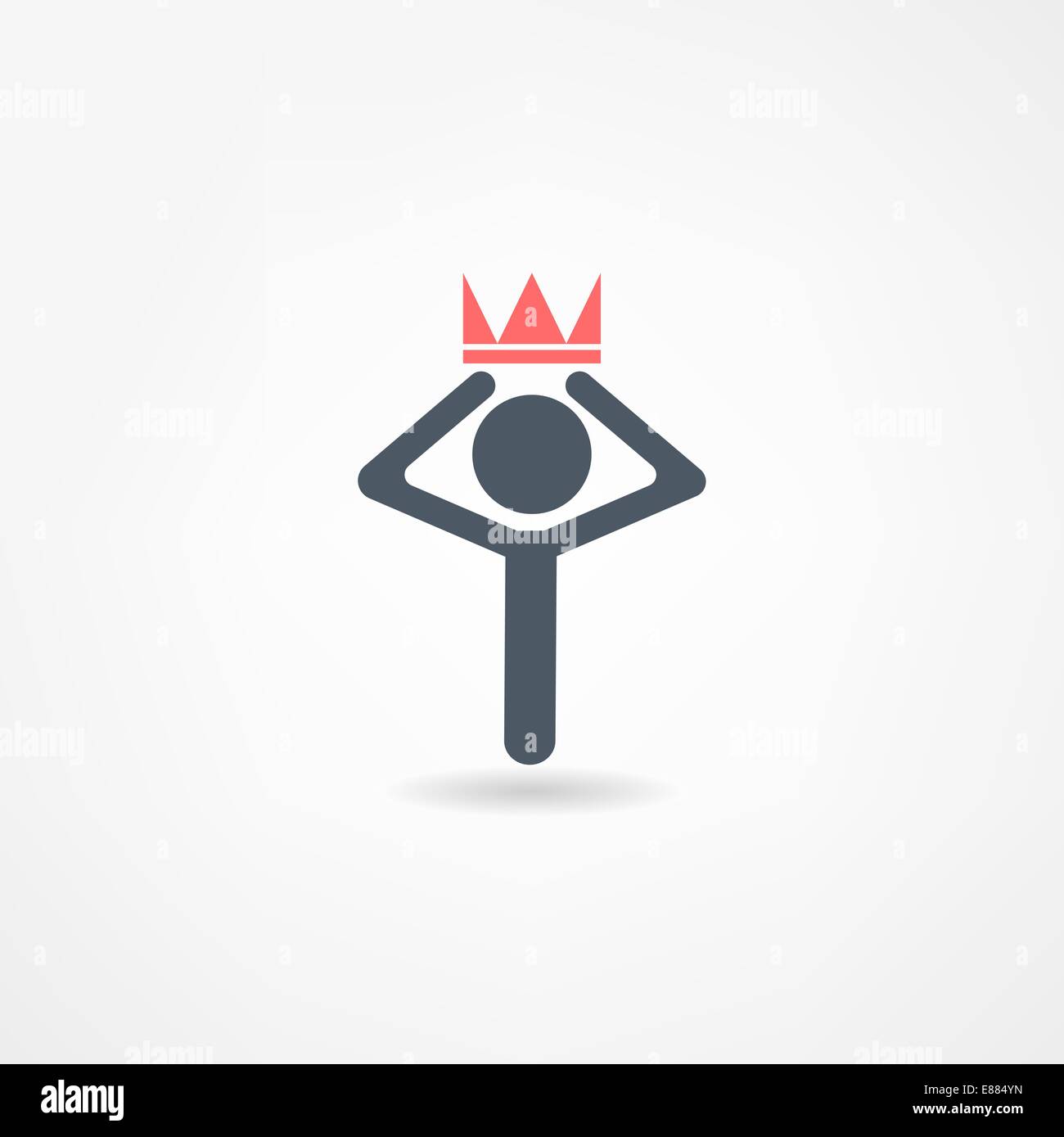 champion icon Stock Vector