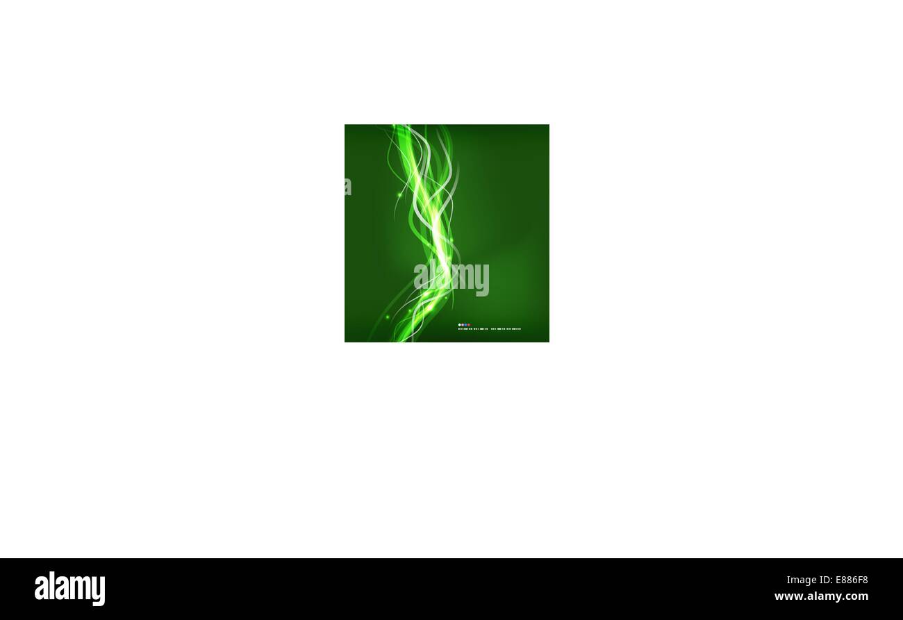 Abstract green background glowing lines Stock Vector Images - Alamy