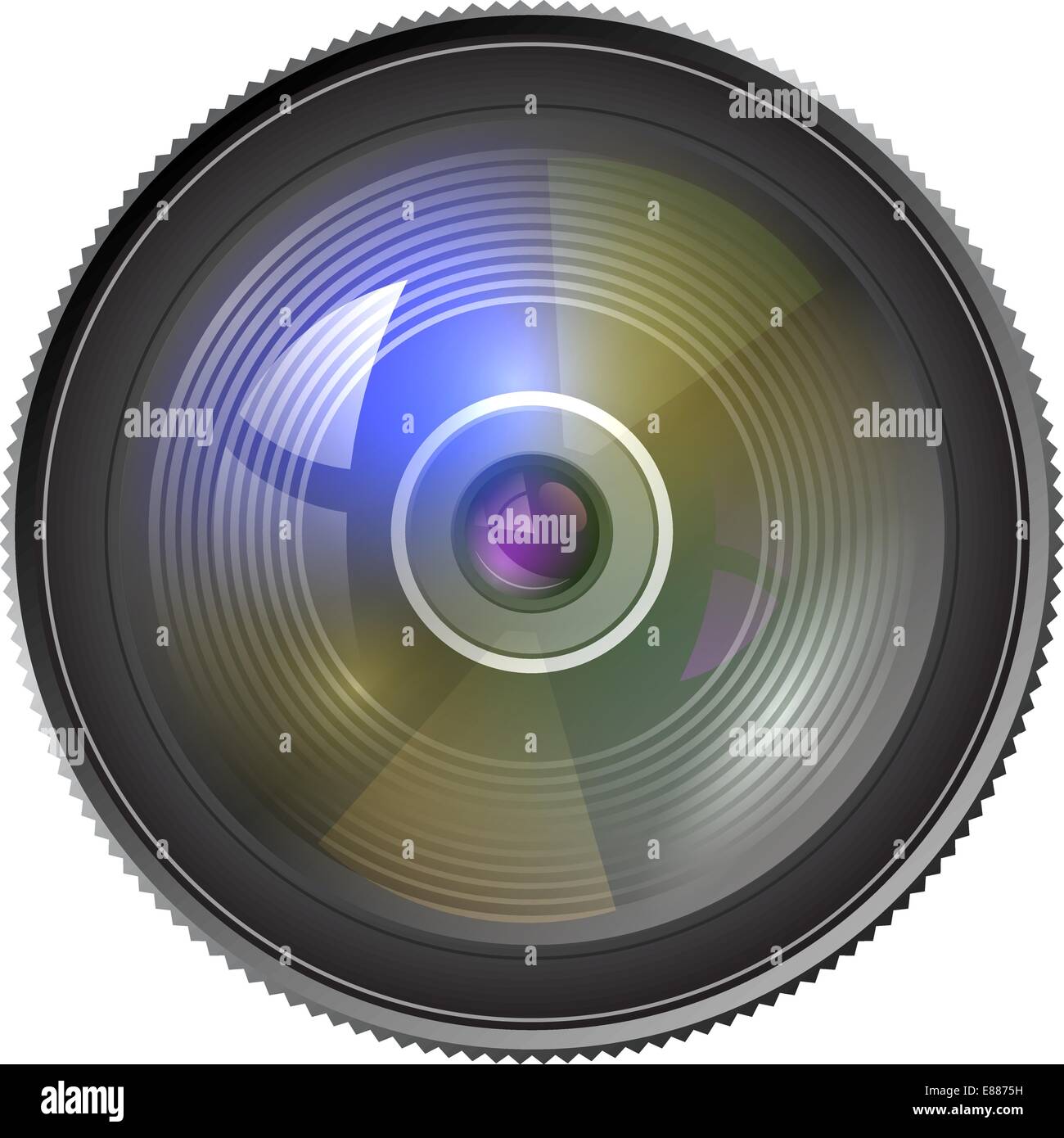 The lens objective Stock Vector Image & Art Alamy