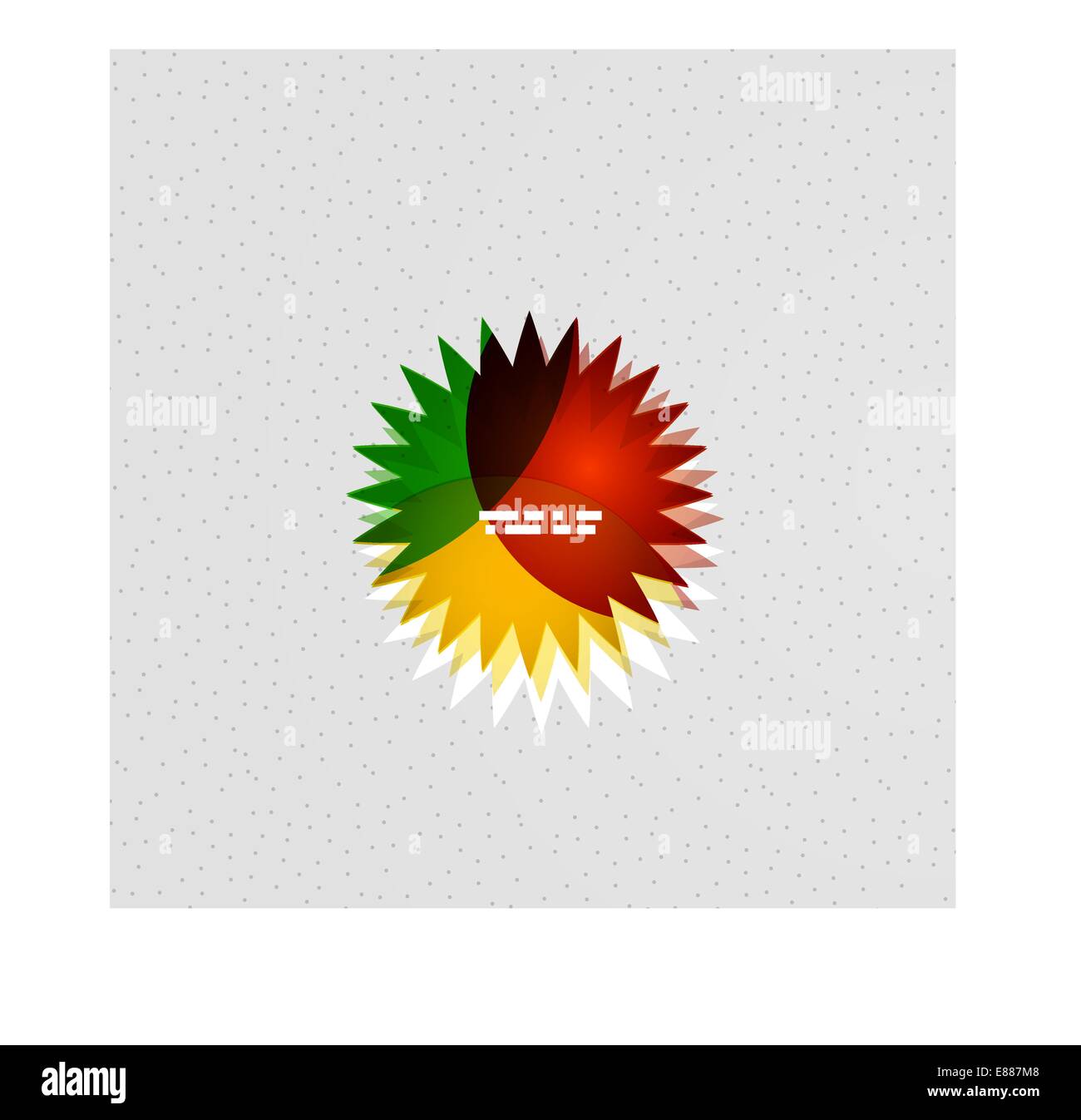 Colorful flower template Stock Vector Image & Art - Alamy