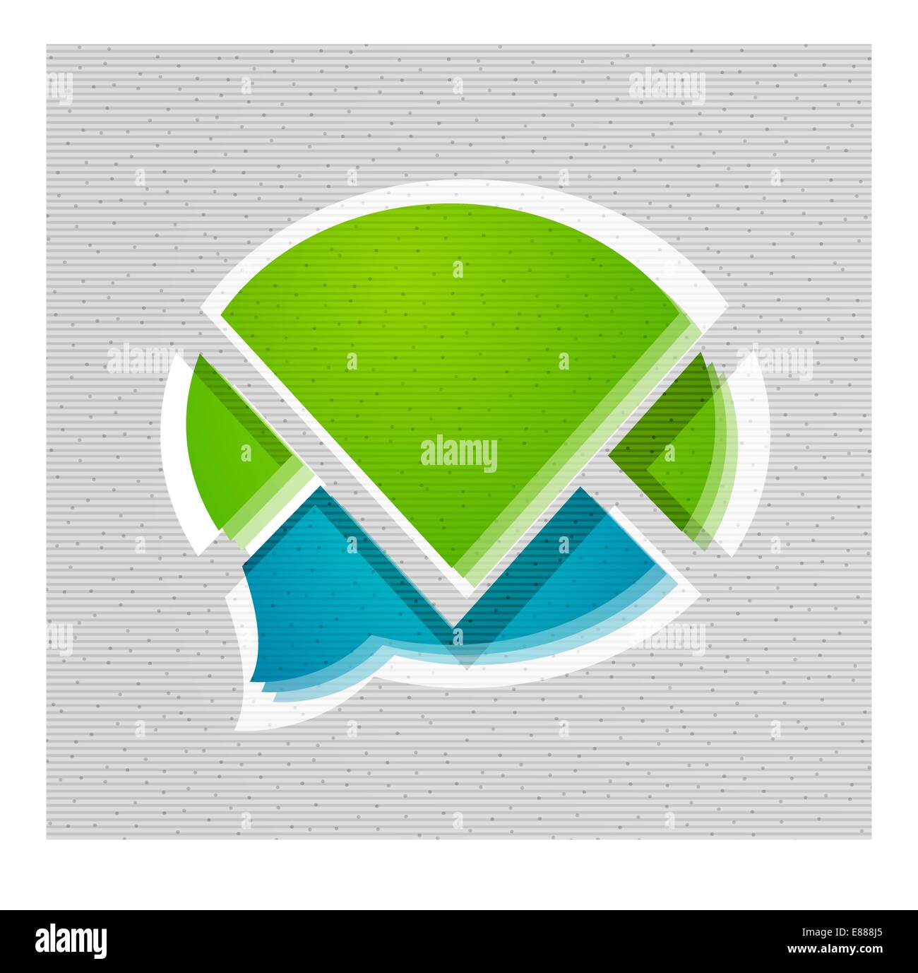 Modern 3d paper speech bubble vector design Stock Vector Image & Art ...