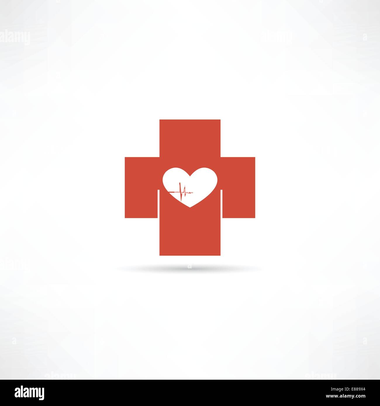 Red health care caduceus symbol hi-res stock photography and images - Alamy