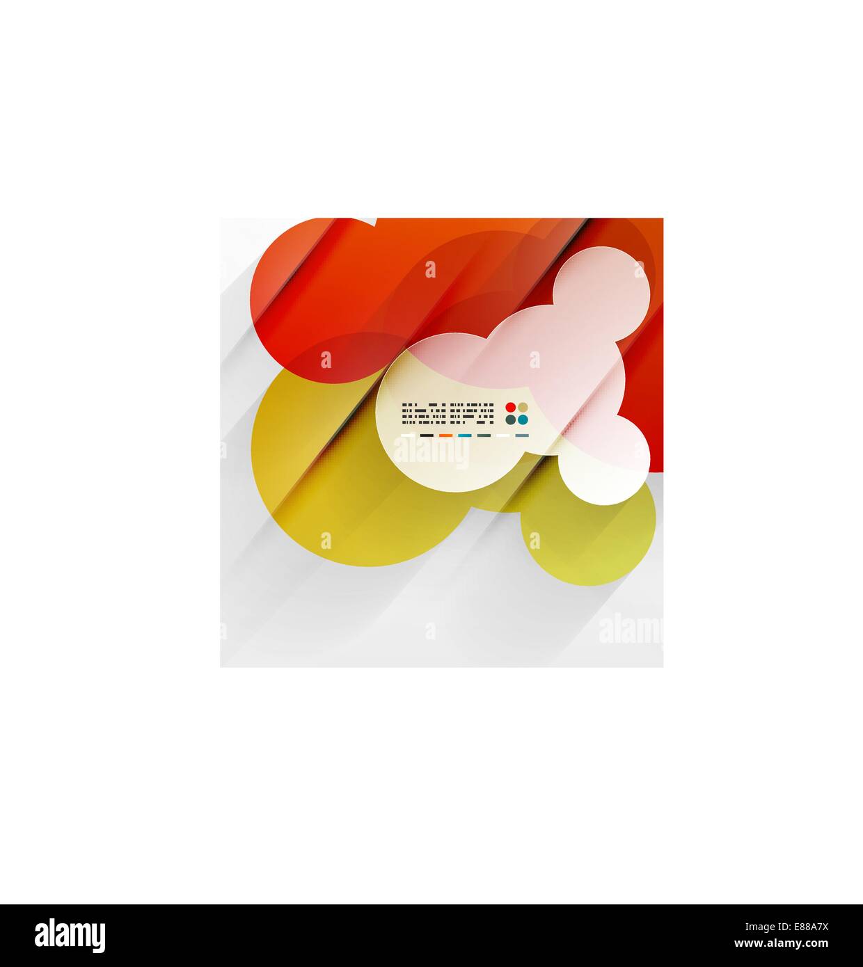 Abstract shiny orange bubbles Stock Vector Image & Art - Alamy