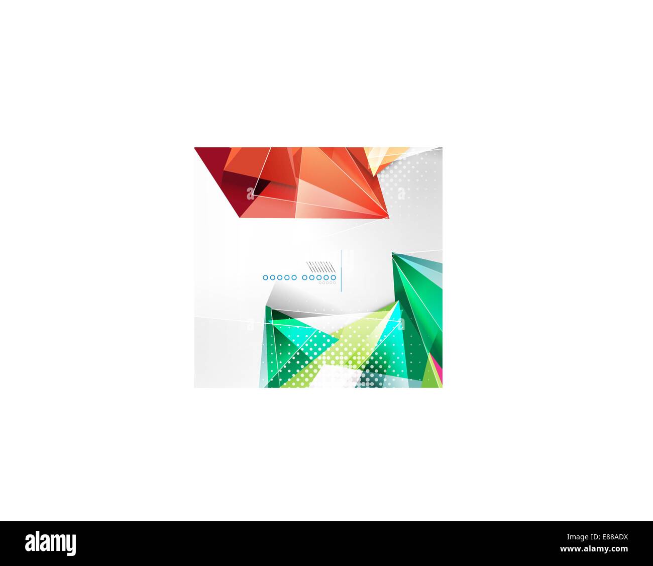Vector triangle geometric shape background Stock Vector Image & Art - Alamy