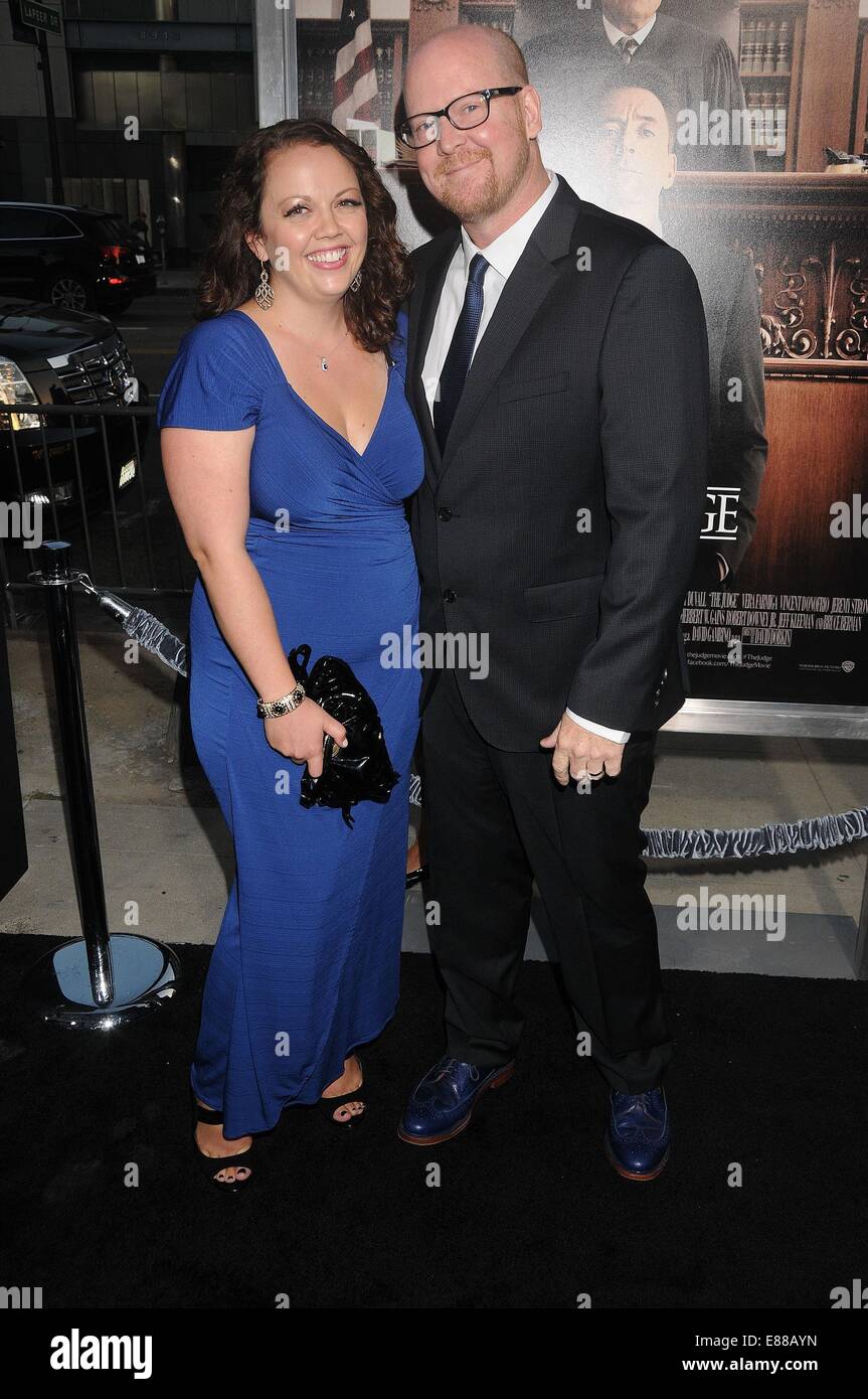 Los Angeles, CA, USA. 1st October, 2014. Writer NICK SCHENK at the 'The Judge' Los Angeles Premiere held at the Samuel Goldwyn Premiere, Los Angeles. Credit:  ZUMA Press, Inc./Alamy Live News Stock Photo