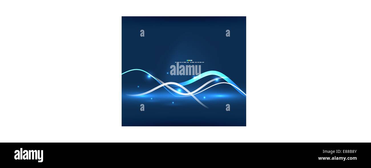 Abstract glowing lines Stock Vector Image & Art - Alamy