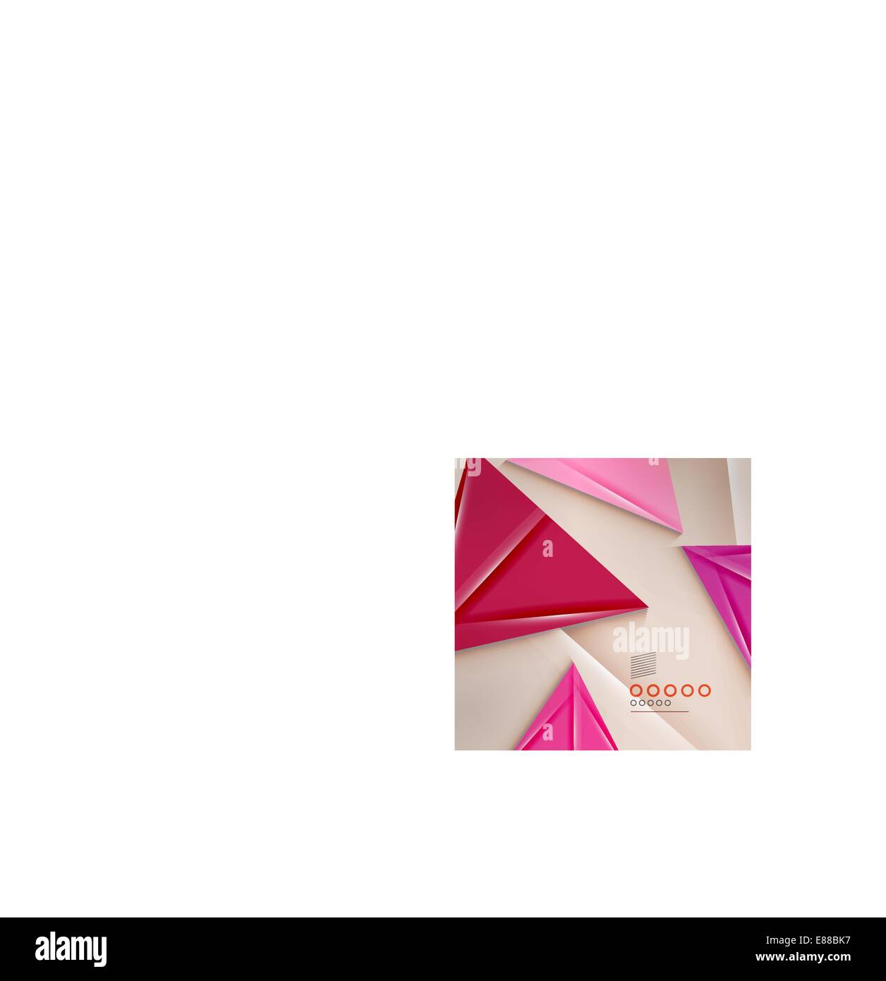 Triangle geometric shape abstract background Stock Vector Image & Art ...