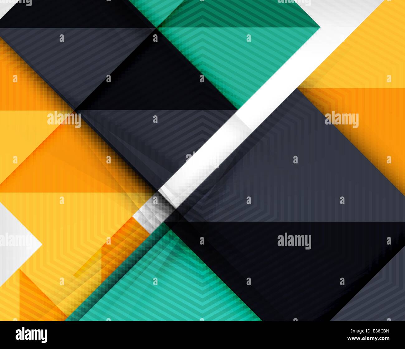 Geometric shape flat abstract background. Blank infographic background ...
