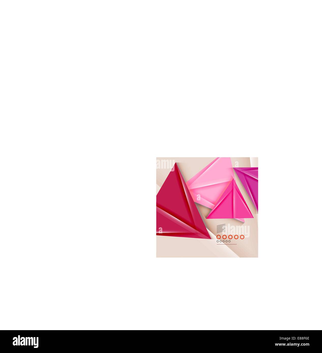 Triangle geometric shape abstract background Stock Vector Image & Art ...