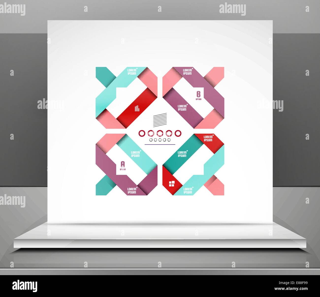Modern vector business stripes infographic design for templates ...