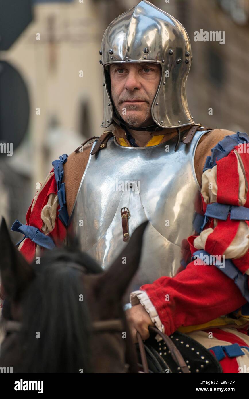 Parade historic Florentine soccer Stock Photo Alamy