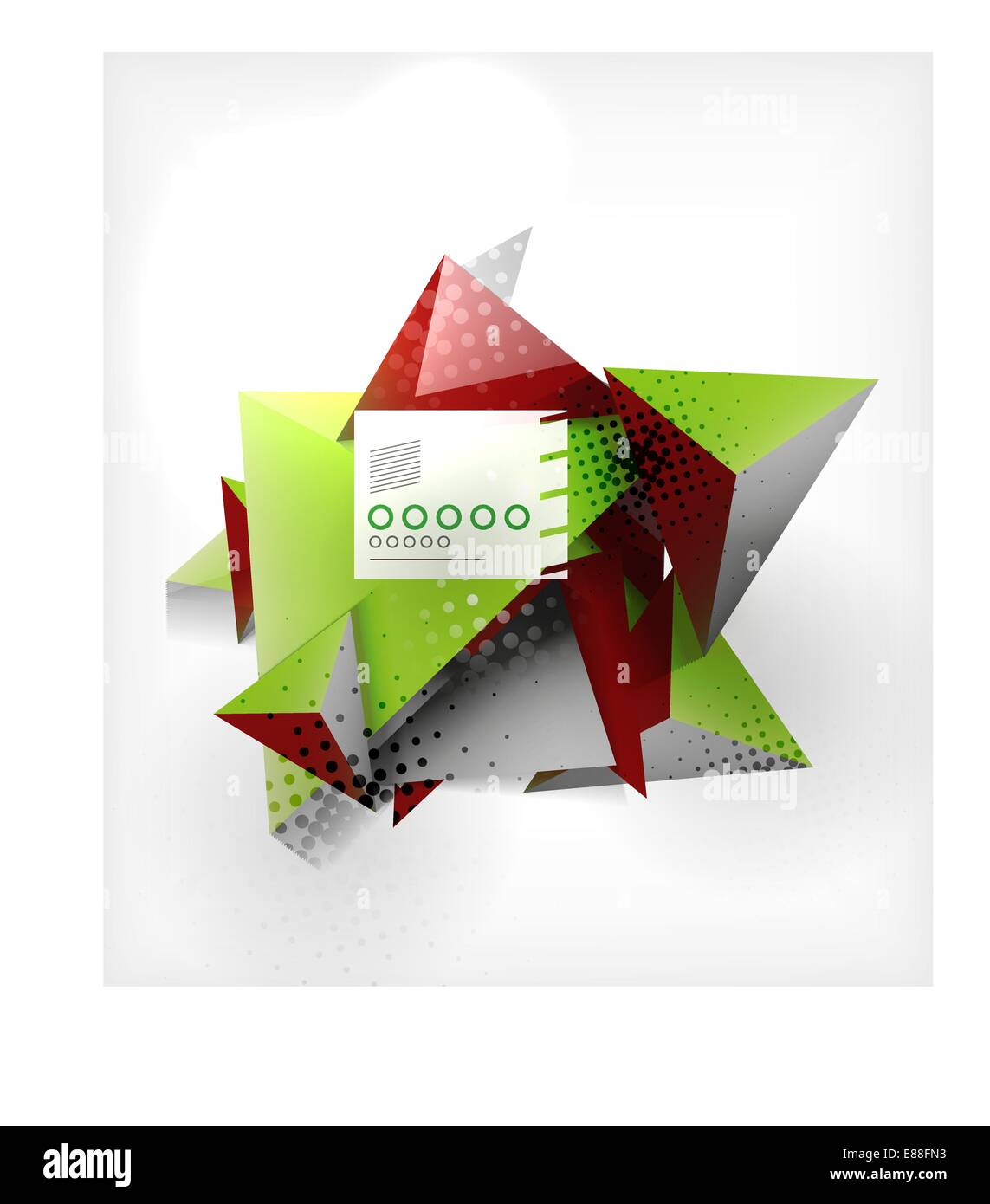 Triangle geometric shape abstract background Stock Vector Image & Art ...