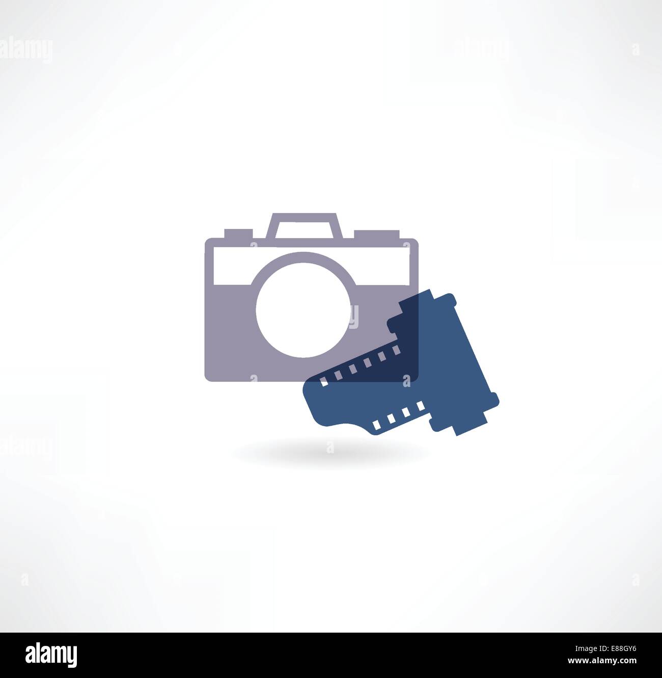 Photo icon. Camera with the film Stock Vector Image & Art - Alamy