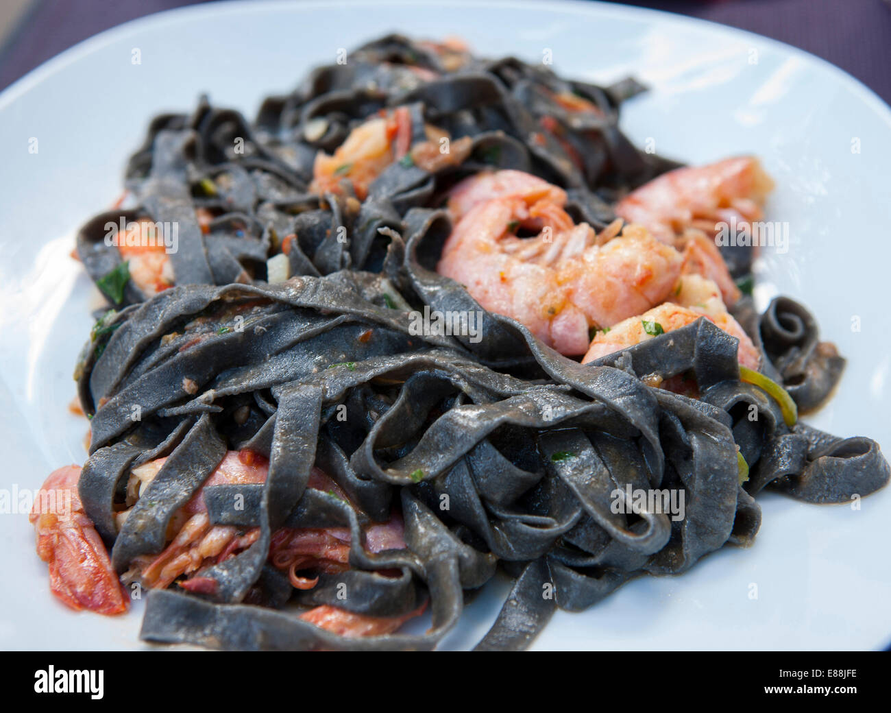 Bowl Pasta Tuscany Italy Stock Photo Alamy
