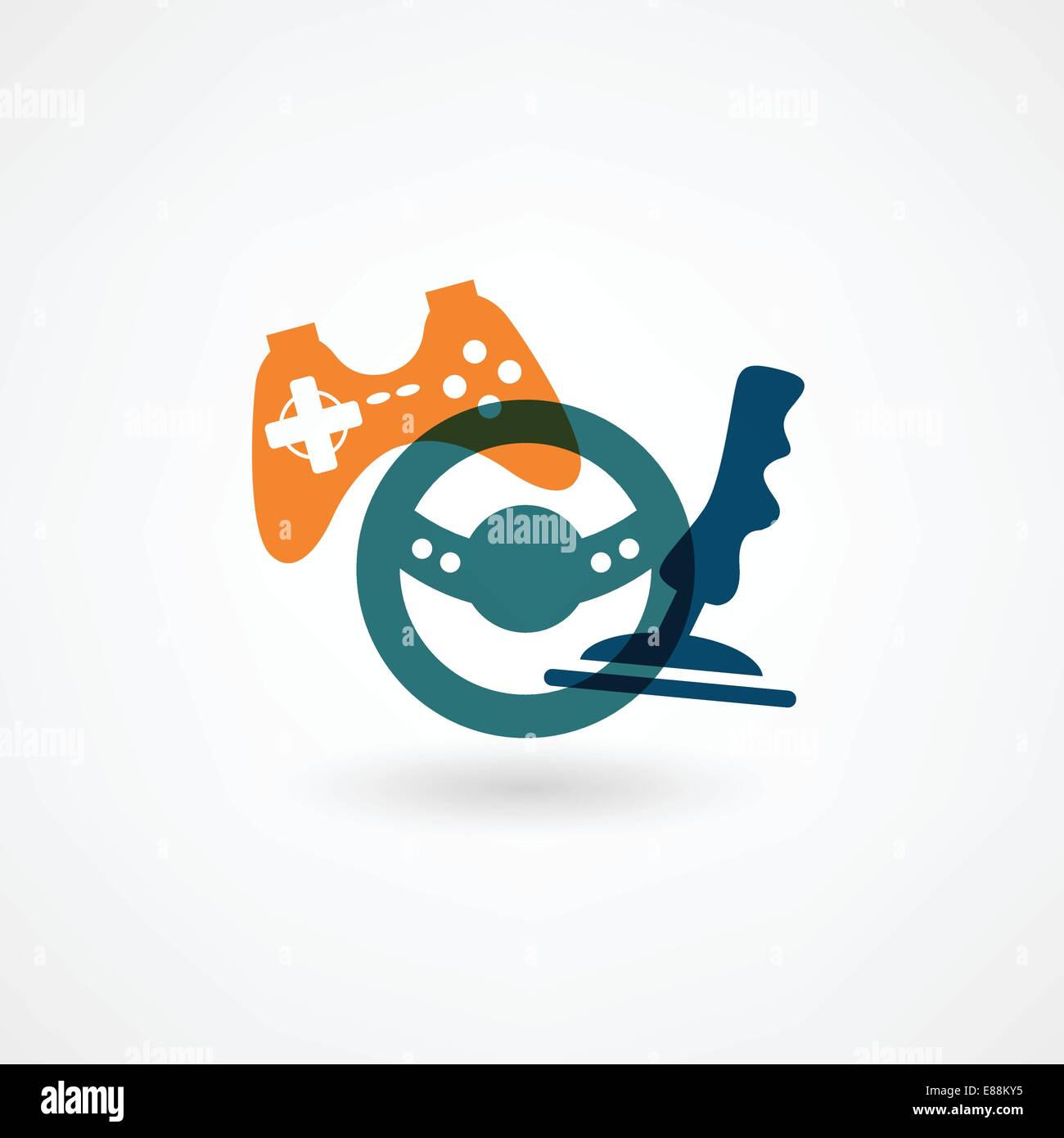 game joystick icon Stock Vector Image & Art - Alamy