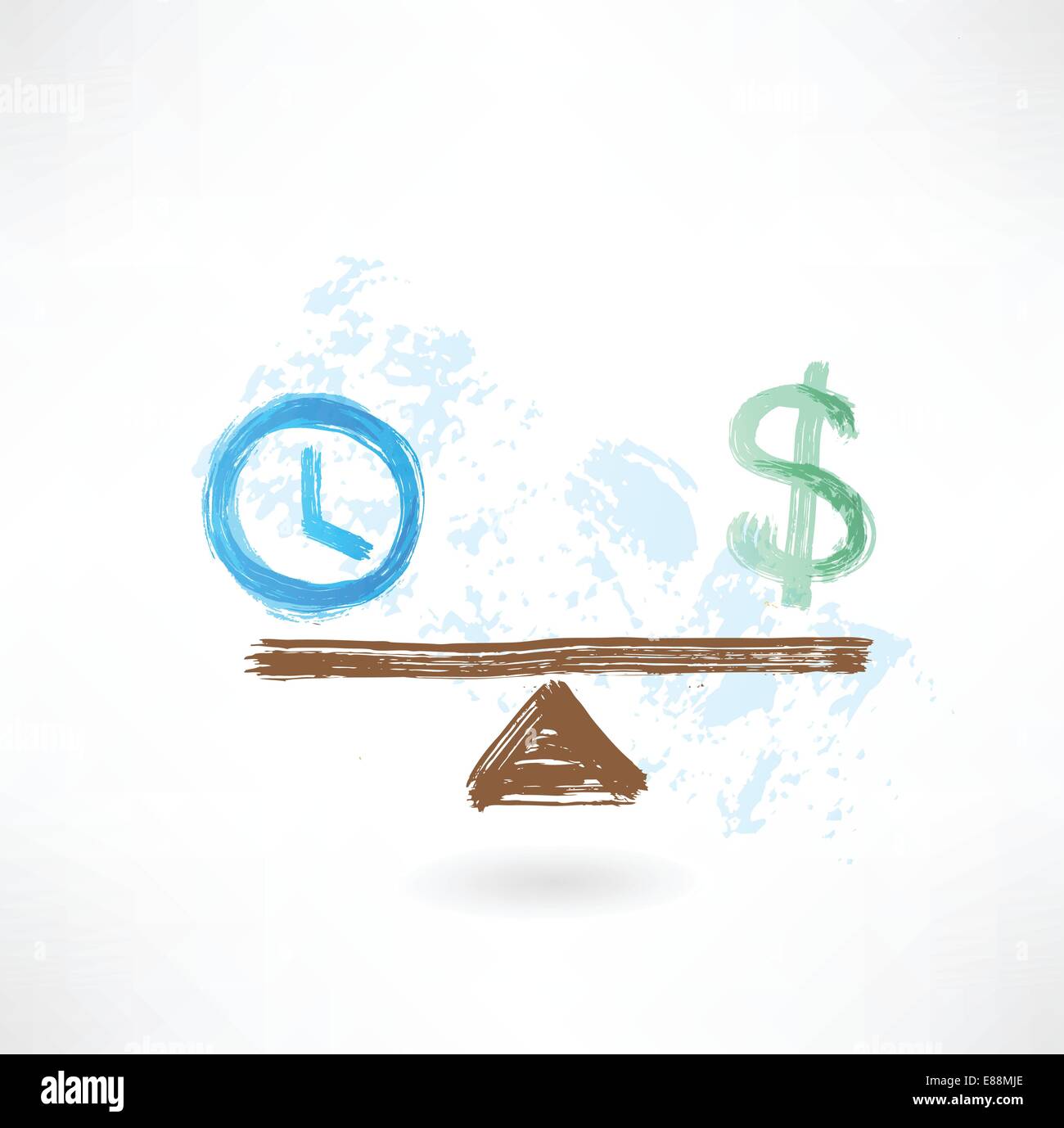 Time money scale measuring hi-res stock photography and images - Alamy