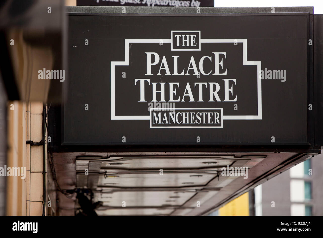 25/6/12 GV of the Palace Theatre , Oxford Road , Manchester . Stock Photo