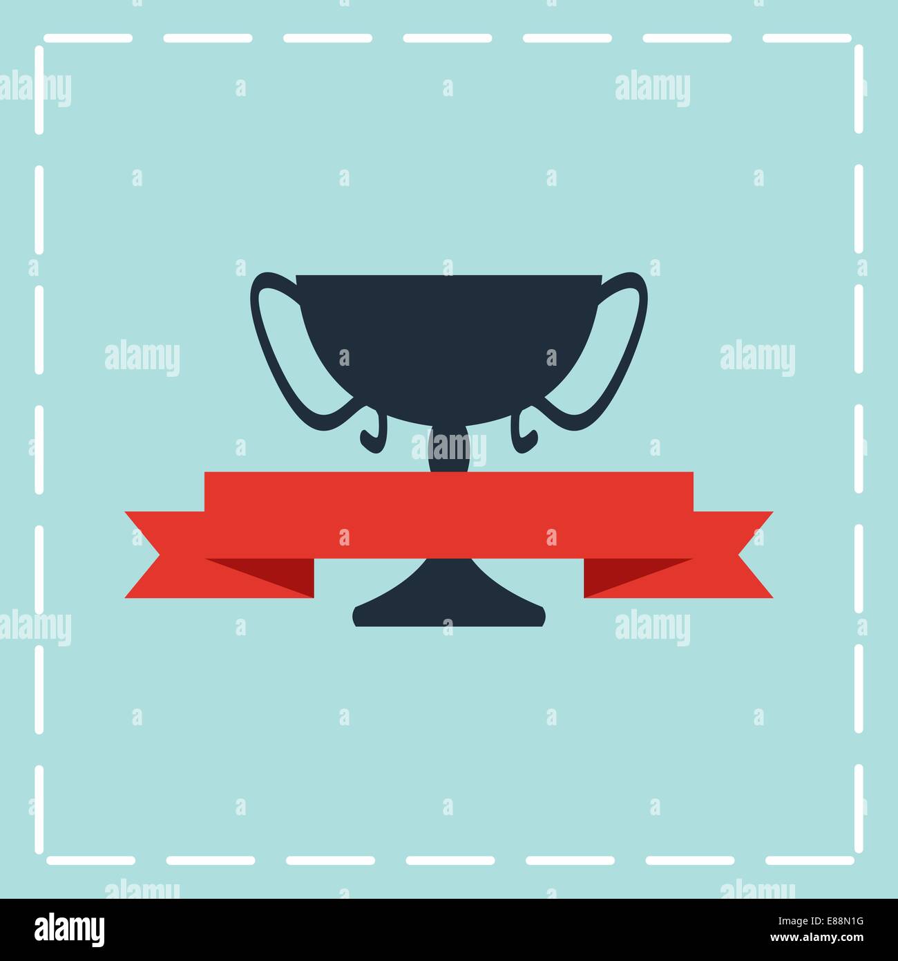 black trophy icon Stock Vector Image & Art - Alamy