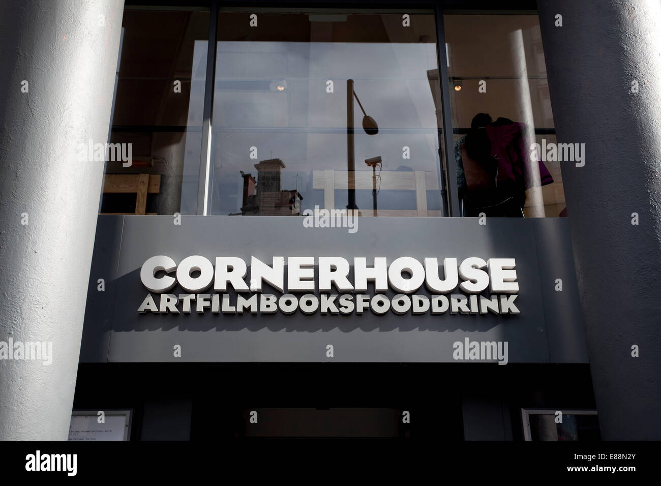 25/6/12 GV of the Cornerhouse , Oxford Road , Manchester Stock Photo