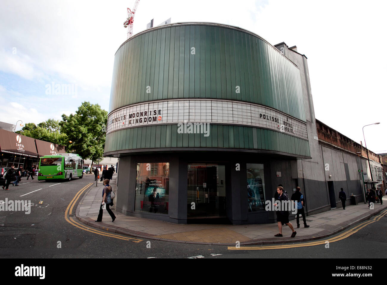 25/6/12 GV of the Cornerhouse , Oxford Road , Manchester Stock Photo
