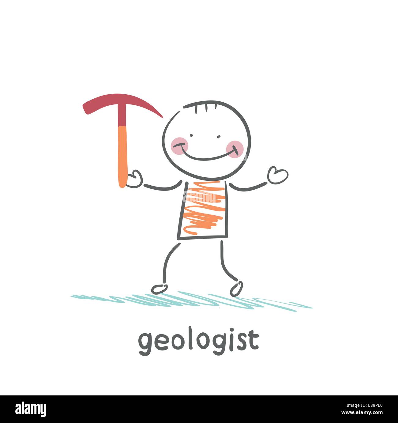 Geologists hammer hi-res stock photography and images - Alamy