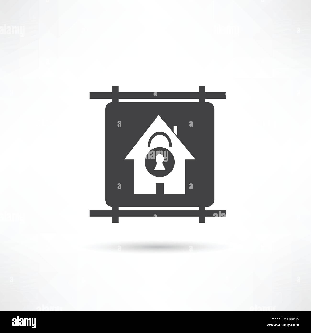 Push button lock Stock Vector Images - Alamy