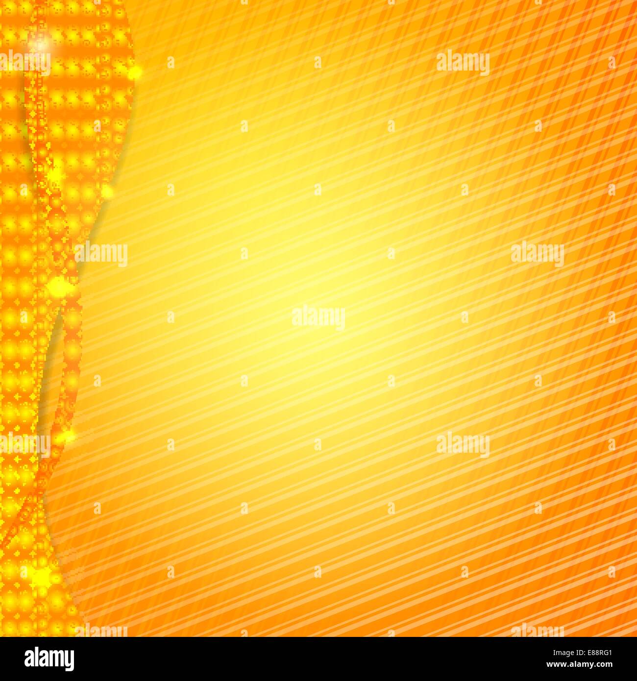 Beautiful orange business banner Stock Vector Images - Alamy