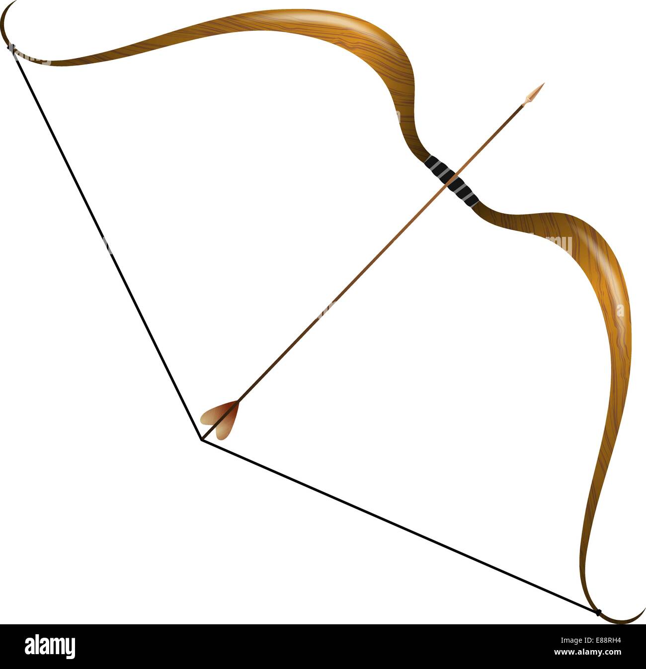 Vintage bow and arrow Stock Vector Image & Art - Alamy