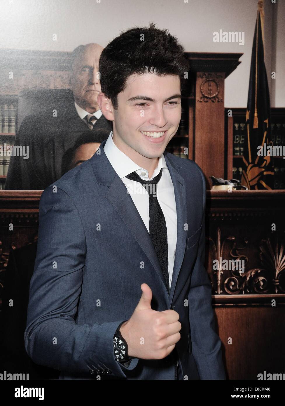 Los Angeles, CA, USA. 1st Oct, 2014. Ian Nelson at arrivals for THE