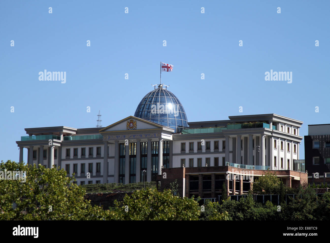 The Presidential Palace in Tbilisi, Georgia Stock Photo
