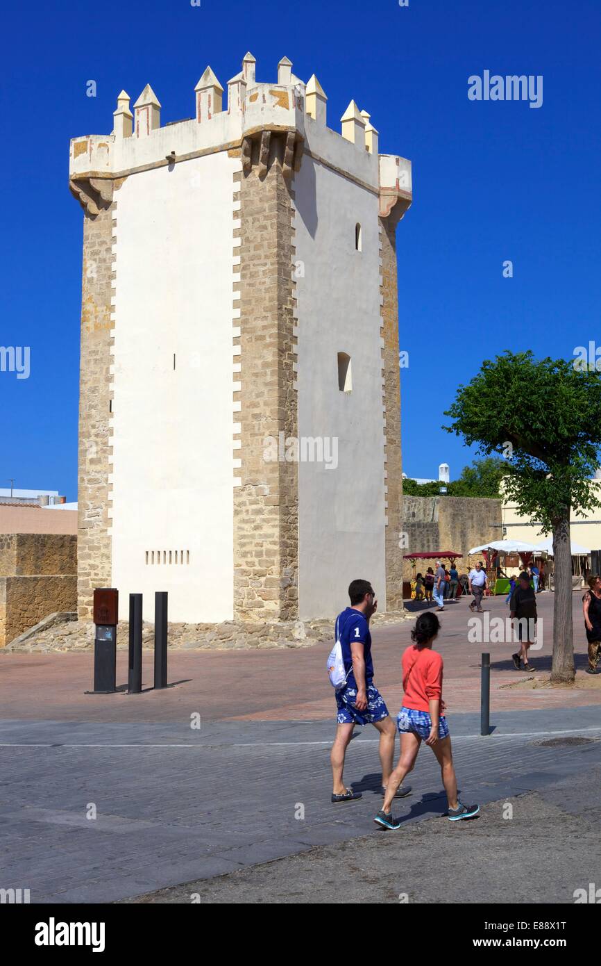 Conil De La Frontera, Spain, One Of The White Villages (Pueblos Blancos) Of  The Province Of Cadiz In Andalucia Stock Photo, Picture and Royalty Free  Image. Image 132893797.