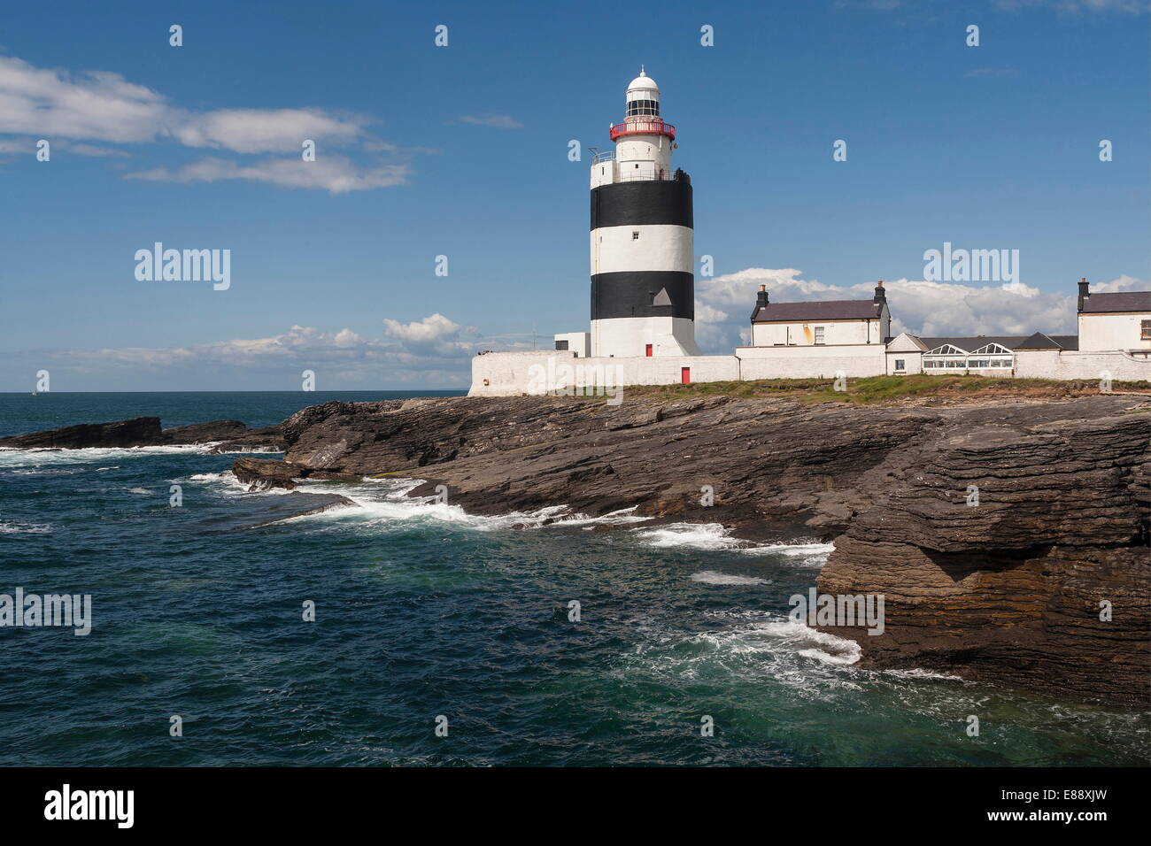Hook Head Lighthouse, County Wexford, Leinster, Republic of Ireland, Europe Stock Photo