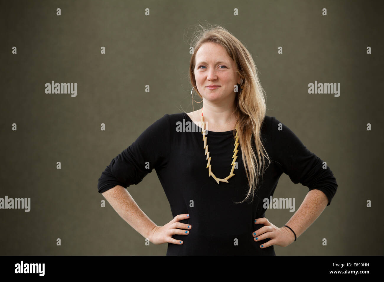 Hollie Mcnish Poet And Spoken Word Artist At The Edinburgh International Book Festival 2014