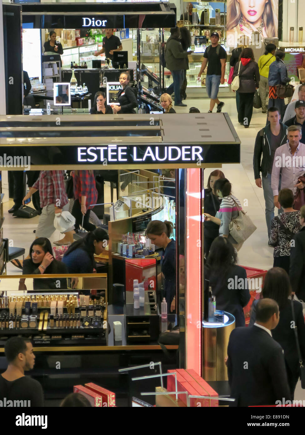 Estee Lauder Kiosk , Main Floor, Macy's Department Store, Herald Square