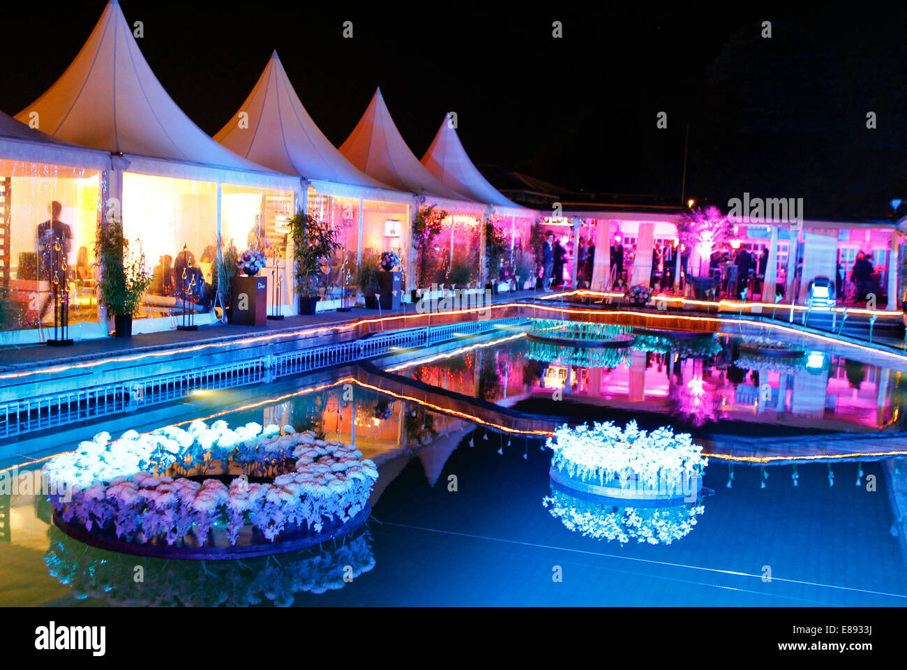 Zurich, Switzerland September 27, 2014 Dior Party Atmosphere at 10th