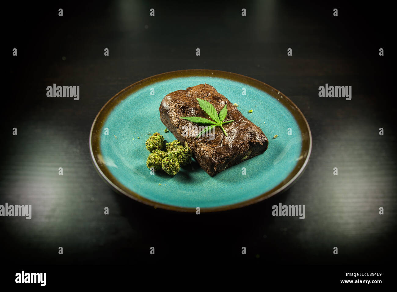 Pot Brownie 9 Stock Photo Alamy