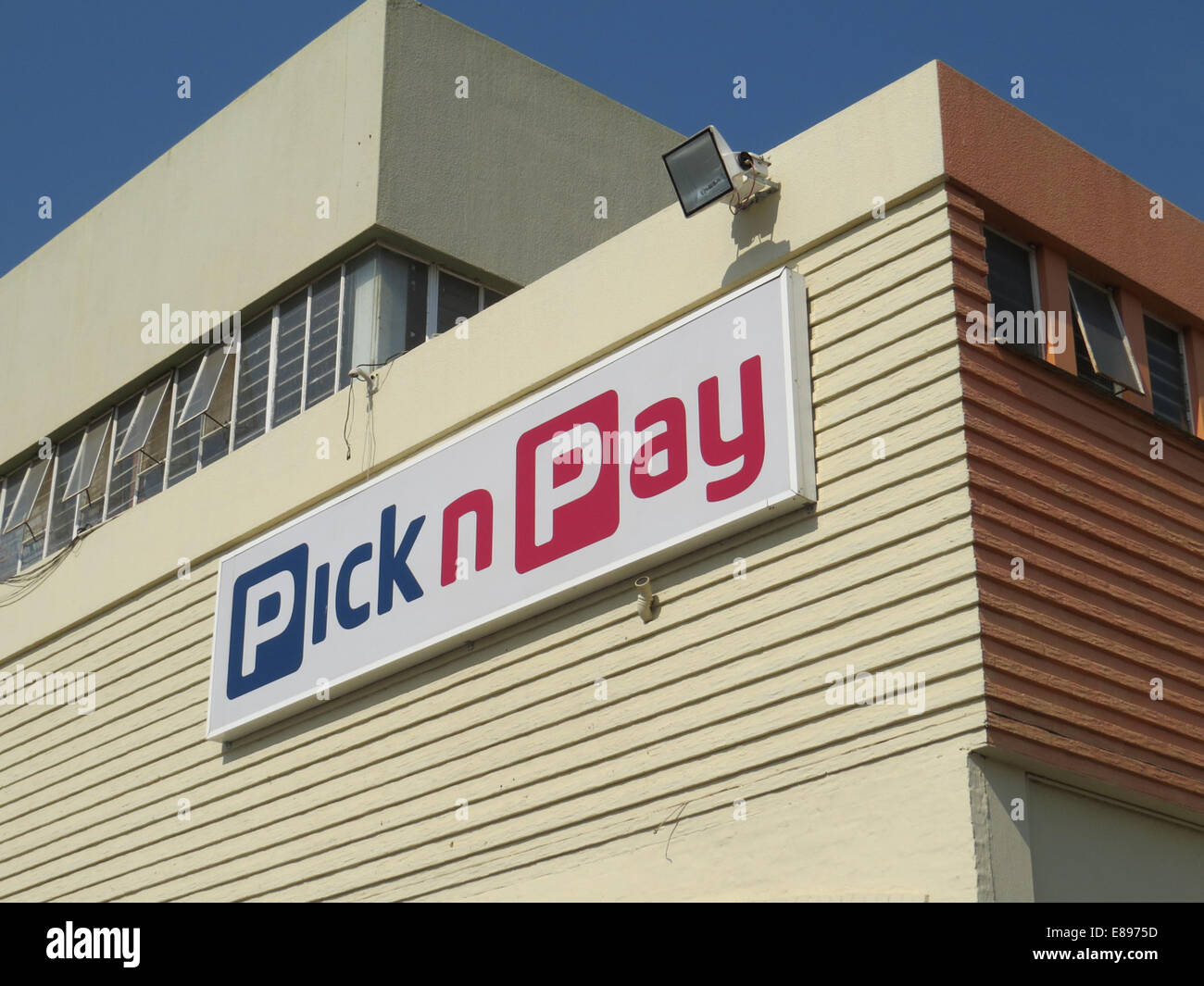 PICK n PAY Second largest supermarket chain in South Africa. Photo Tony Gale Stock Photo