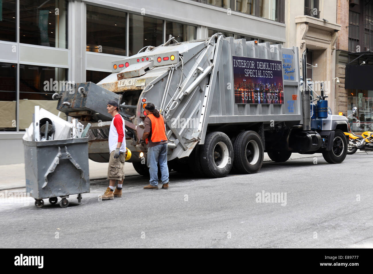 Garbage collection company hires stock photography and images Alamy