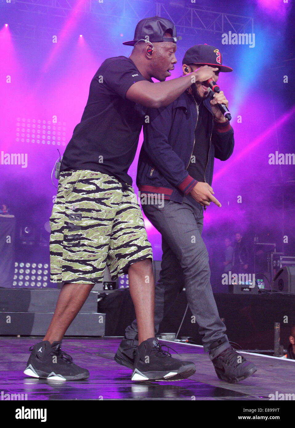 Birmingham, UK. Dizzee Rascal performing live at the Fusion Festival ...
