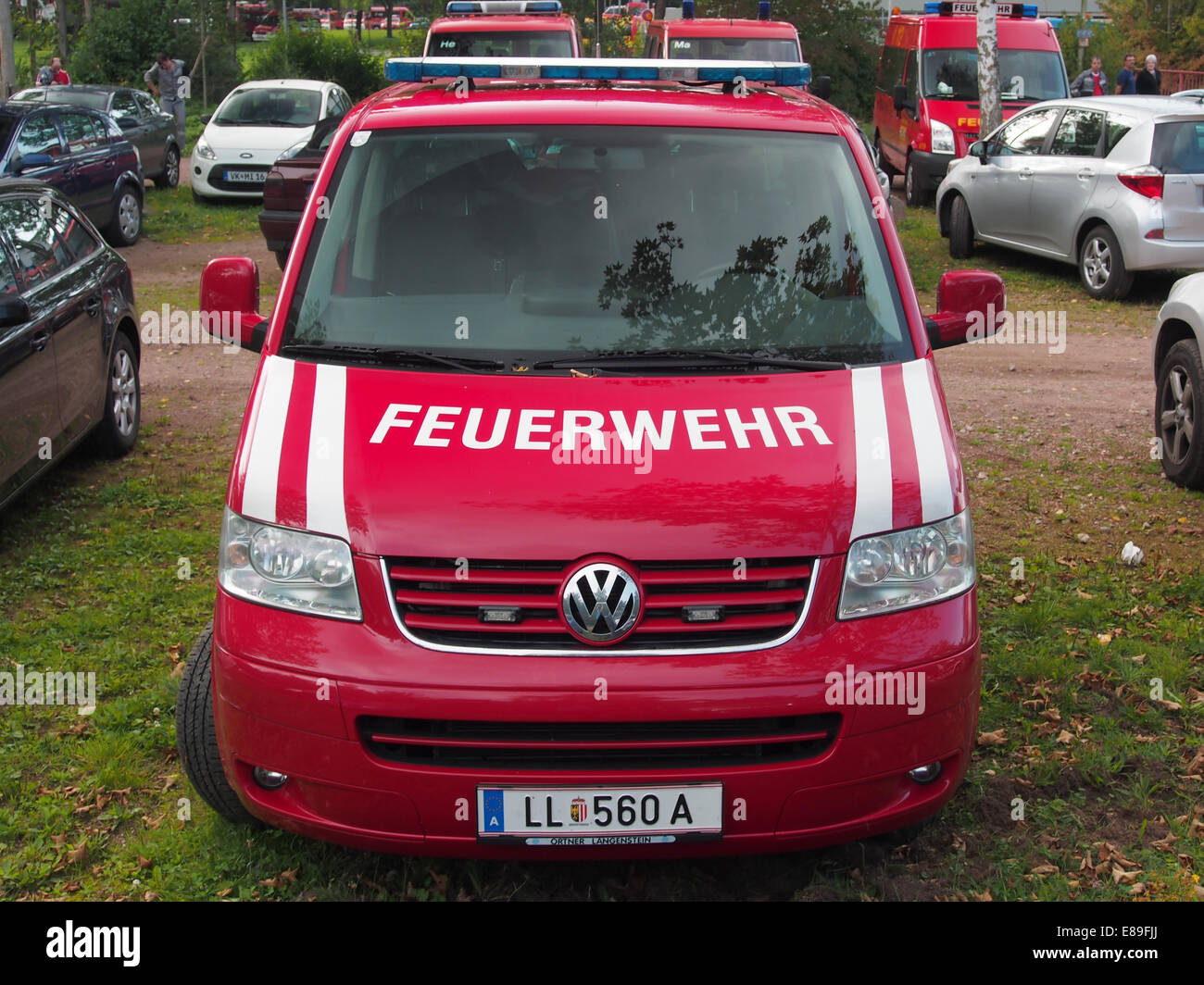 Volkswagen, Freiwillige Feuerwehr Ansfelden, Grenzlandmeisterschaften 2014, bild 1 Stock Photo